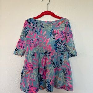 Lilly Pulitzer Girl Dress - Pink and Blue